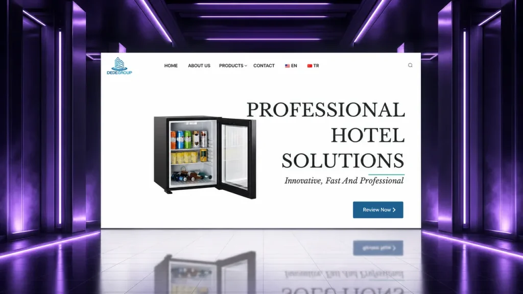 Hotel & Build web sitesi tasarımı